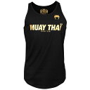 VENUM タンクトップ MUAY THAI VT TANK TOP (ブラック×ゴールド) //ノースリーブ ロゴ アメカジ トレーニング ムエタイ 格闘技 ...