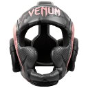 VENUM ヘッドガード ELITE HEADGEAR （ブラック×ピンクゴールド） VENUM-1395-537 //ボクシング スパーリング キックボクシング ヘッドギア 格闘技 防具 送料無料