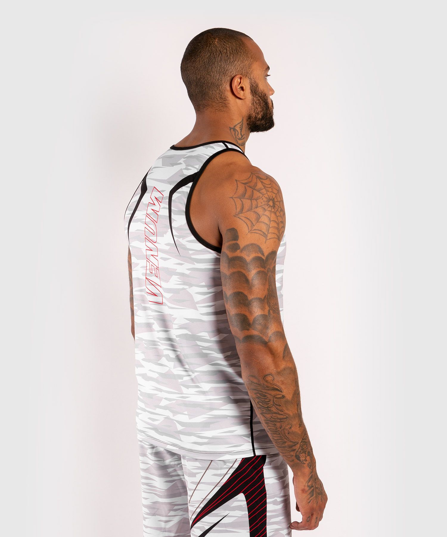 VENUM タンクトップ CONTENDER 5.0 DRY-TECH TANKTOP (ホワイト×カモ) //吸汗速乾 ルーズタイプ ワークアウト スポーツウェア トレーニングウェア 送料無料