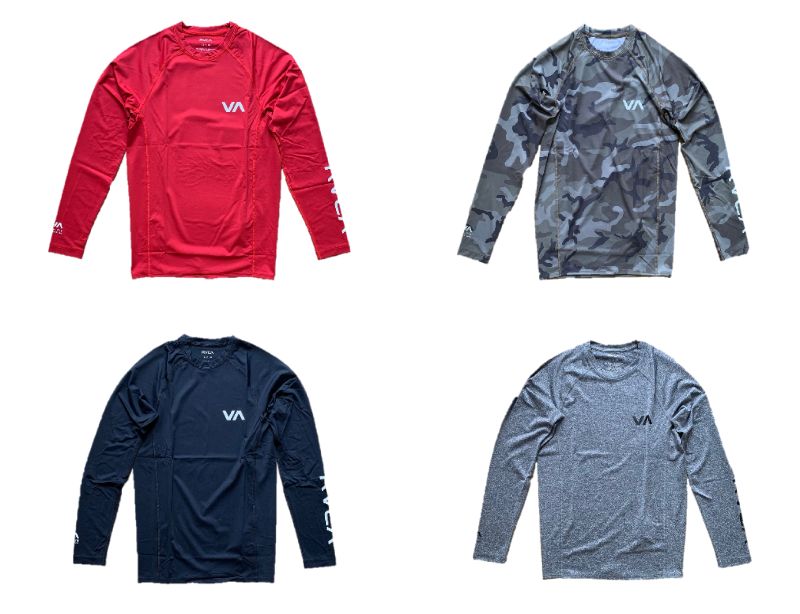 RVCA ラッシュガード ロングスリーブ RVCA ルーカ メンズロングTシャツ RVCA LS RASHGUARD 2022年春夏モデル//ルーカ rvca 格闘技 コンプレッションウェア ワークアウト 送料無料