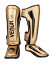 VENUM レッグガード ELITE SHIN GUARDS （ゴールド×ブラック） VENUM-1394-449 //レガース キックボクシング 格闘技 防具 プロテクター 送料無料
