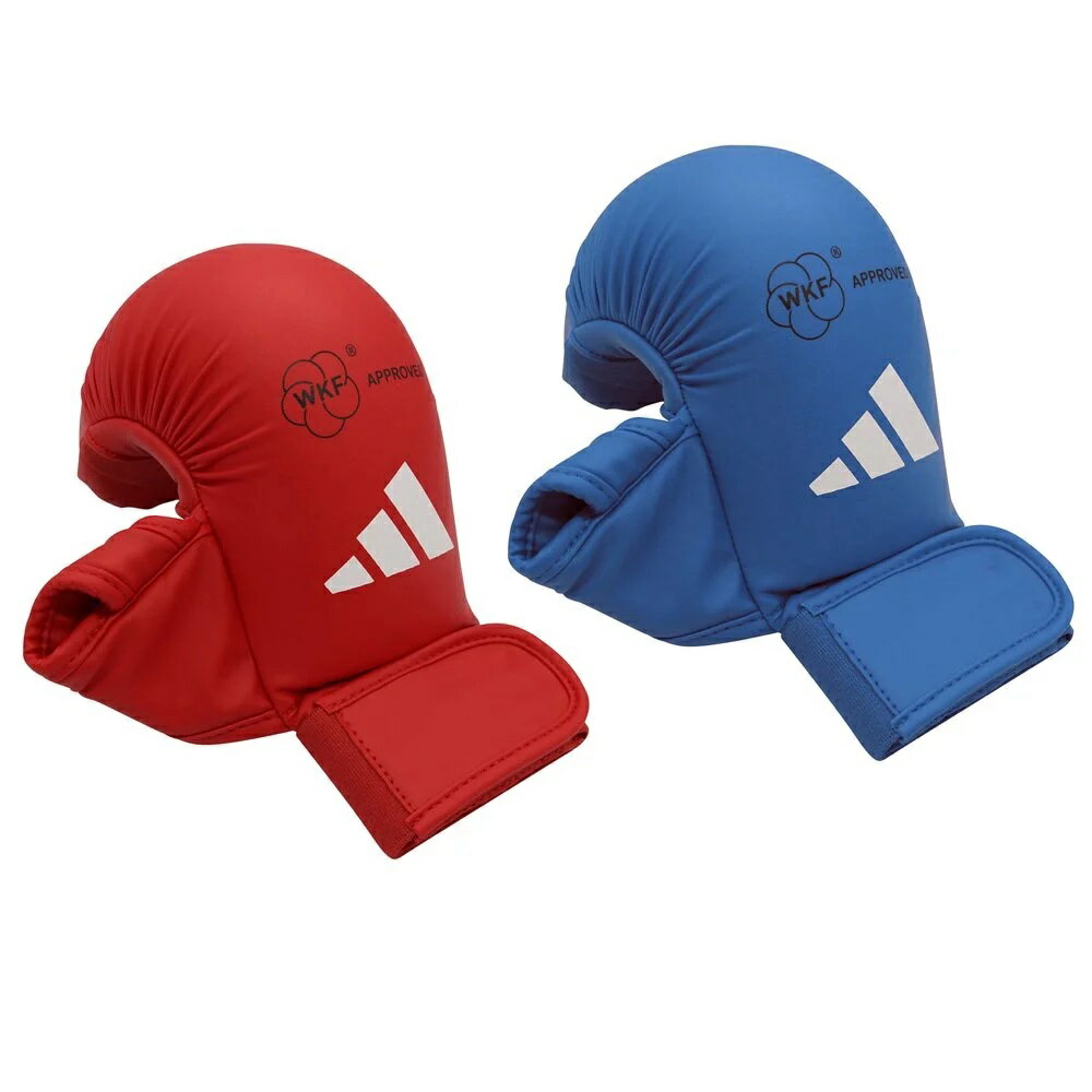 adidas WKF公認 拳サポーター 親指付き NEW //アディダス 拳サポ 防具 練習 稽古 道場 伝統空手 送料無料