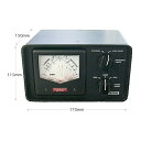 SX240C 第一電波工業(ダイヤモンド) 1.8〜54MHz、140〜470MHz クロスニードルSWRパワー計(交差形電力計)SX-240C