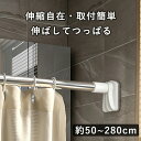突っ張り棒 強力 つっぱり棒 直径25mm 伸縮棒 強負荷 ドリル不要 物干し竿 洗濯物干し 布団干し 室内 屋外 調節簡単 38~280cm 耐荷重30~10...