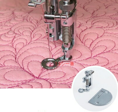 ジャノメ 職業用ミシン 専用 純正品 ダーニング押えセット 767-827-009