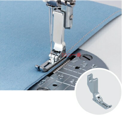 ジャノメ 職業用ミシン 専用 純正品 直線押え 2mm押え 767-406-008