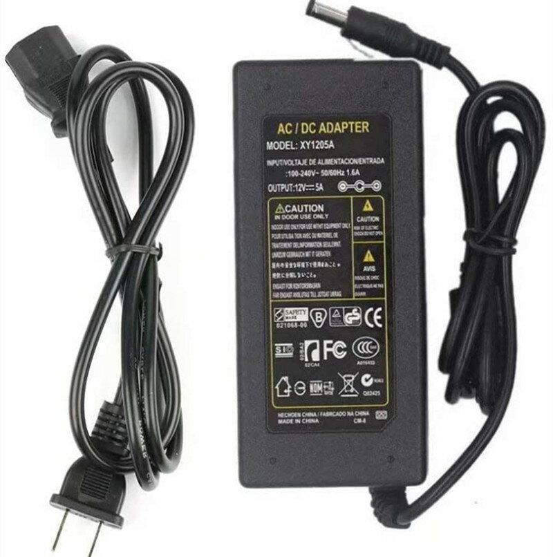 ������AC 100V��DC12V 5A 60w 12V5A �Ѵ������ץ��� ���� �Ÿ� LED�ơ����� DC����å��դ� �����ץ���