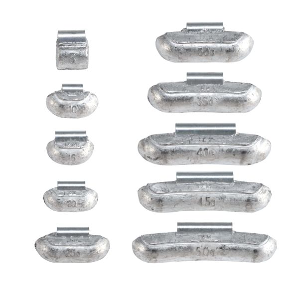 Rakuten - 鉛製 スチール 打込み ウェイト バランスウエイト 10個 2.0mm 5 10 15 20 25 30 35 40 45 50g TIPTOP チップトップ