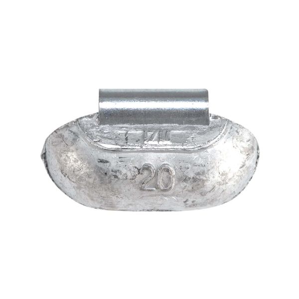 Rakuten - 【スーパーセール最大28倍】 鉛製 スチール 打込み ウェイト バランスウエイト 10個 2.0mm 20g TIPTOP チップトップ