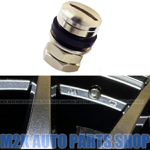 楽天M2K AUTO PARTS【スーパーセール最大28倍】 フラット エアバルブ 1個 オフ車 4駆 SUV jdm usdm フラットバルブ ステルスバルブ