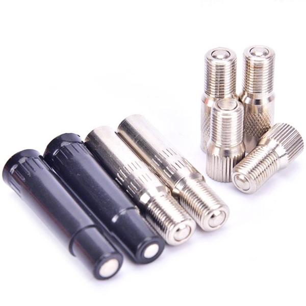 Rakuten - 【スーパーセール最大28倍】 バルブ エクステンション 4個 19mm 28mm 39mm 金属製 樹脂 エアバルブ エアーバルブ 車 バイク チューブレス ストレート