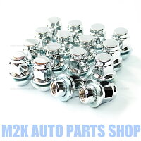 トヨタ純正ホイール用メッキナットM12P1.521HEXアクアヴィッツカローラ袋タイプ16個送料無料