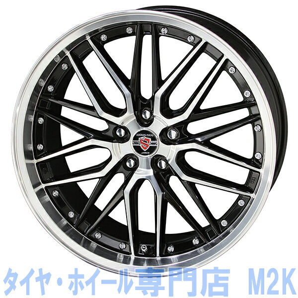 19インチ シュタイナー LMX ブラックポリッシュ 7.5J+48 5H-100 1本 プリウス ウィッシュ インプレッサ 86 BRZ CT