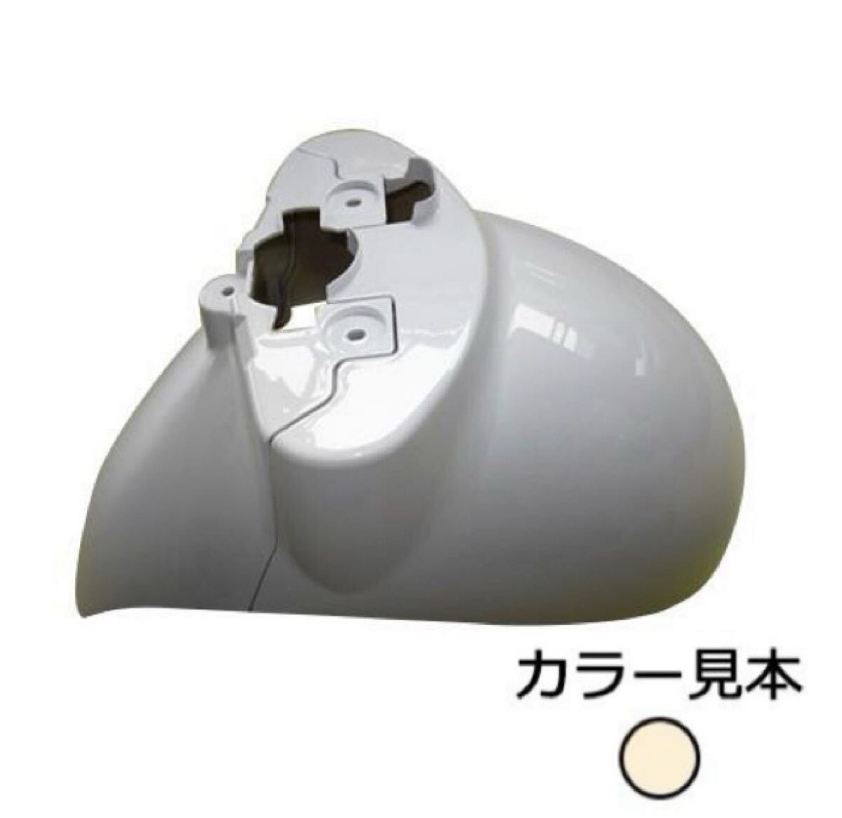 1163　ライトイエローイッシュグレーソリッド4　ヤマハ　NewVino　5ST　SA26/37/54/59J　タイプ　フロントフェンダー高品質　台湾製　新品