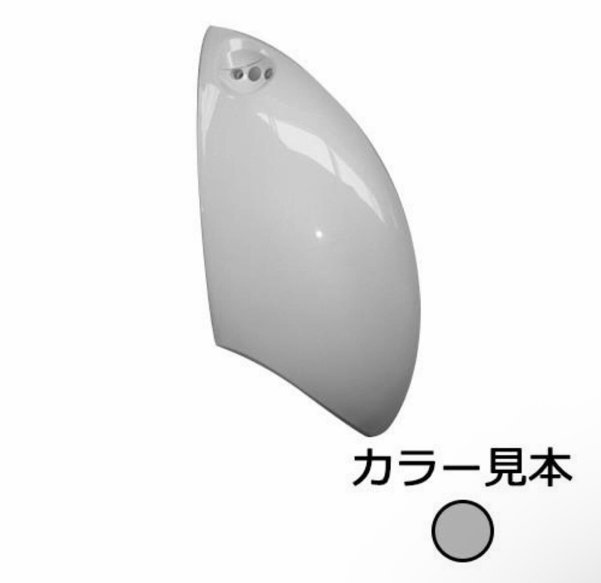 樂天商城 - 0791　シルバー3　ヤマハ　NewVino　5ST　SA26/37/54/59J　タイプ　サイドカバー　右　高品質　台湾製　新品