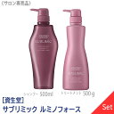 【あす楽/送料無料】【1＆1セット】 資生堂 SHISEIDO プロフェッショナル サブリミック ルミノフォース シャンプー 500ml ＆ トリートメント 500g 本体 サロン専売品 カラーヘア用