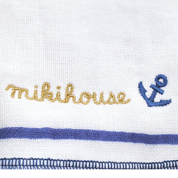 【メール便OK】【MIKIHOUSE FIRST ミキハウスファースト】イカリマークの汗取りパッド【出産祝い・ギフトに】