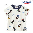 【セール30%OFF】【メール便OK】【DOUBLE B ダブルビー】半袖Tシャツ(110cm-130cm)ミキハウス