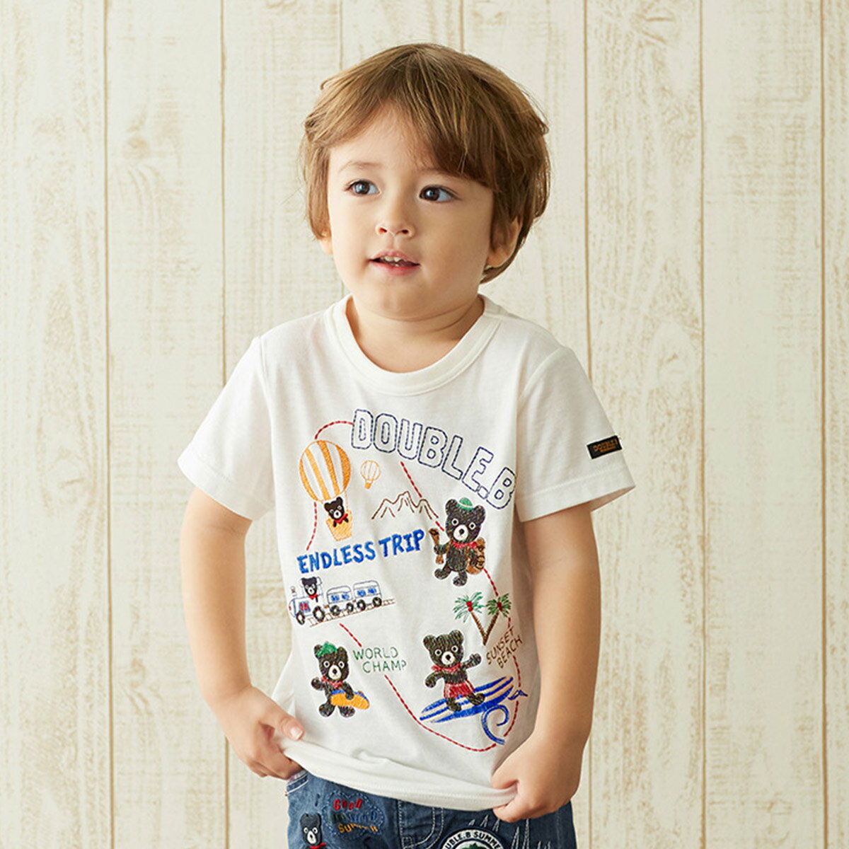楽天市場】ミキハウス ダブルb tシャツの通販 楽天市場】ミキハウス ダブルb tシャツの通販