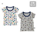 【メール便OK】【DOUBLE B ダブルビー】Tシャツセット(2枚セット)(90cm-140cm)(下着・肌着セット)ミキハウス