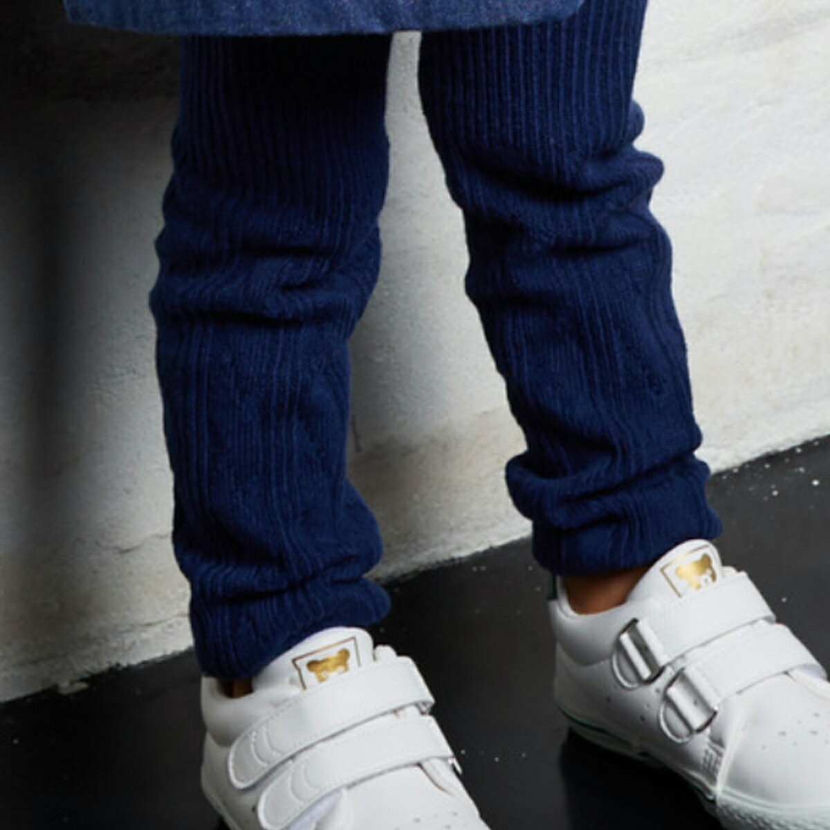 セール30%OFF！ダブルビー ローゲージニット レギンス(80cm-130cm)ミキハウス正規販売店●メール便OK