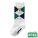 セール30%OFF!ミキハウス プッチー アーガイルハイソックス(13-19cm)ミキハウス正規販売店●メール便OK