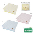 ミキハウス ボーダー ベビーバスタオル ※箱付き ミキハウス正規販売店●メール便不可