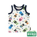 セール30%OFF!ダブルビー 着ぐるみブラックベア柄 タンクトップ(80-130cm)ミキハウス正規販売店●メール便OK