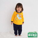 セール30%OFF!ホットビスケッツ 上下セットアップ ルームウェア(80-120cm)ミキハウス正規販売店●メール便不可