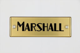 Marshall　LOGO00028 ロゴマーク Plexi 小 [5C012950]