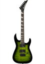 Jackson JS SERIES DINKY JS20 DKQ 2PT Transparent Green Burst