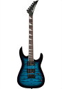 Jackson JS SERIES DINKY JS20 DKQ 2PT Transparent Blue Burst