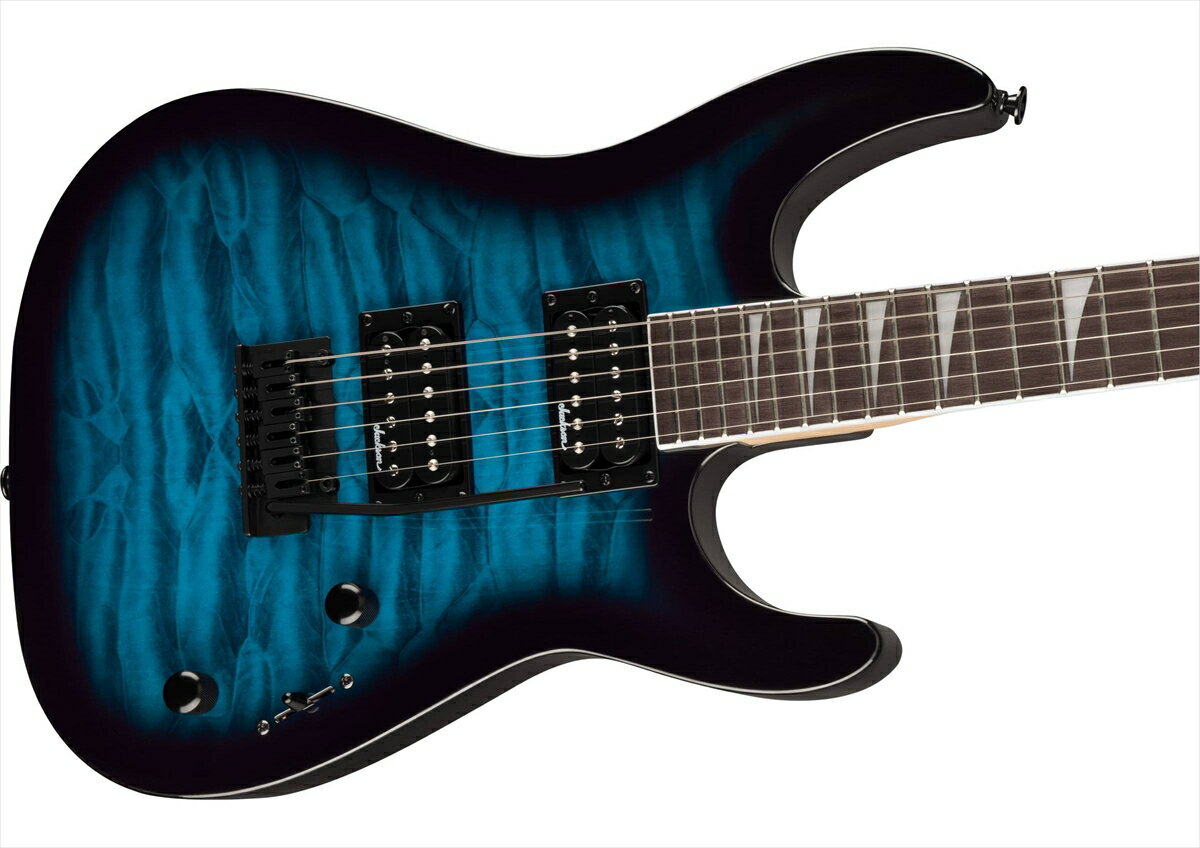 Jackson　JS SERIES DINKY JS20 DKQ 2PT Transparent Blue Burst 3