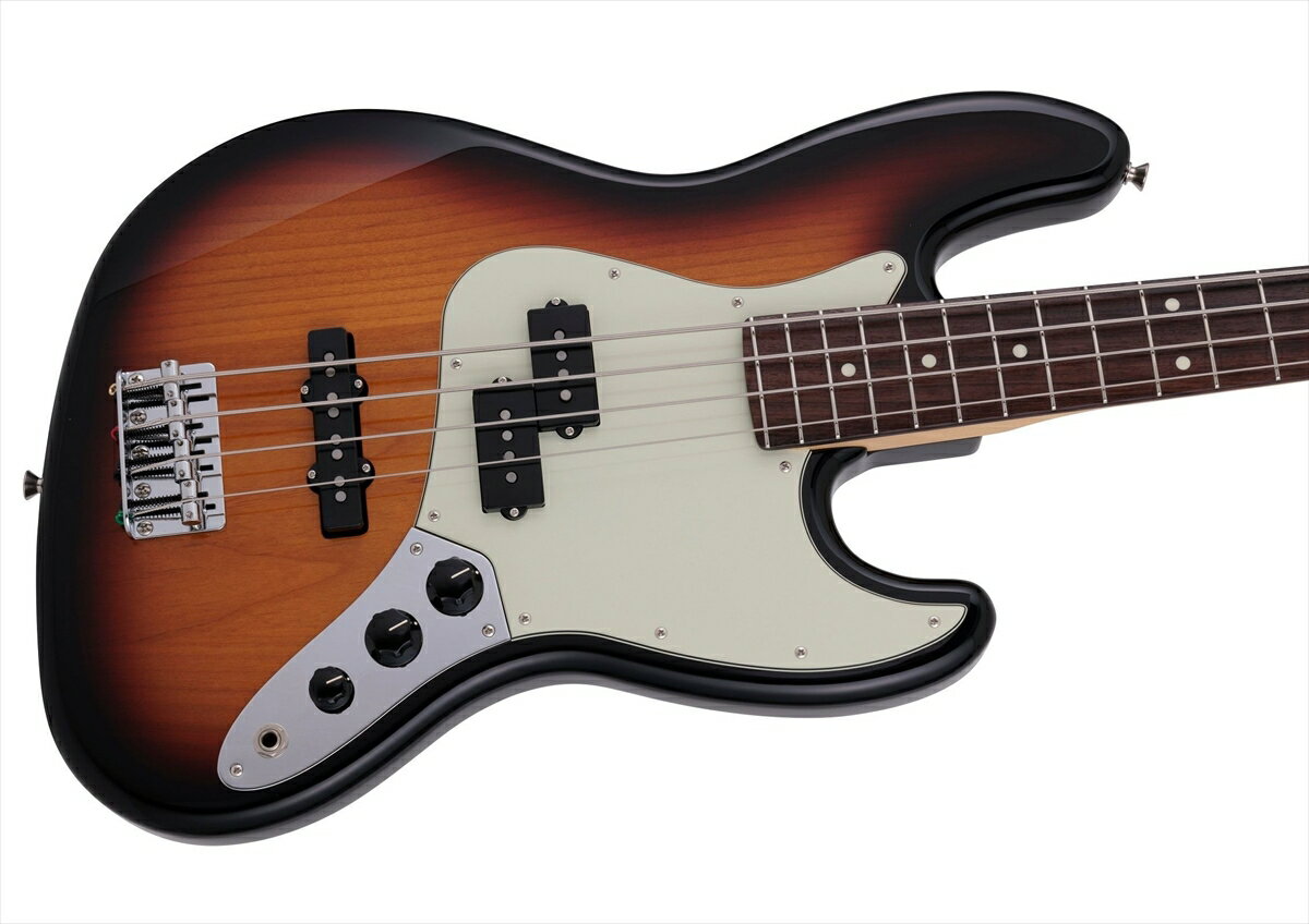 Fender　2024 Collection, Made in Japan Hybrid II Jazz Bass PJ 3-Color Sunburst