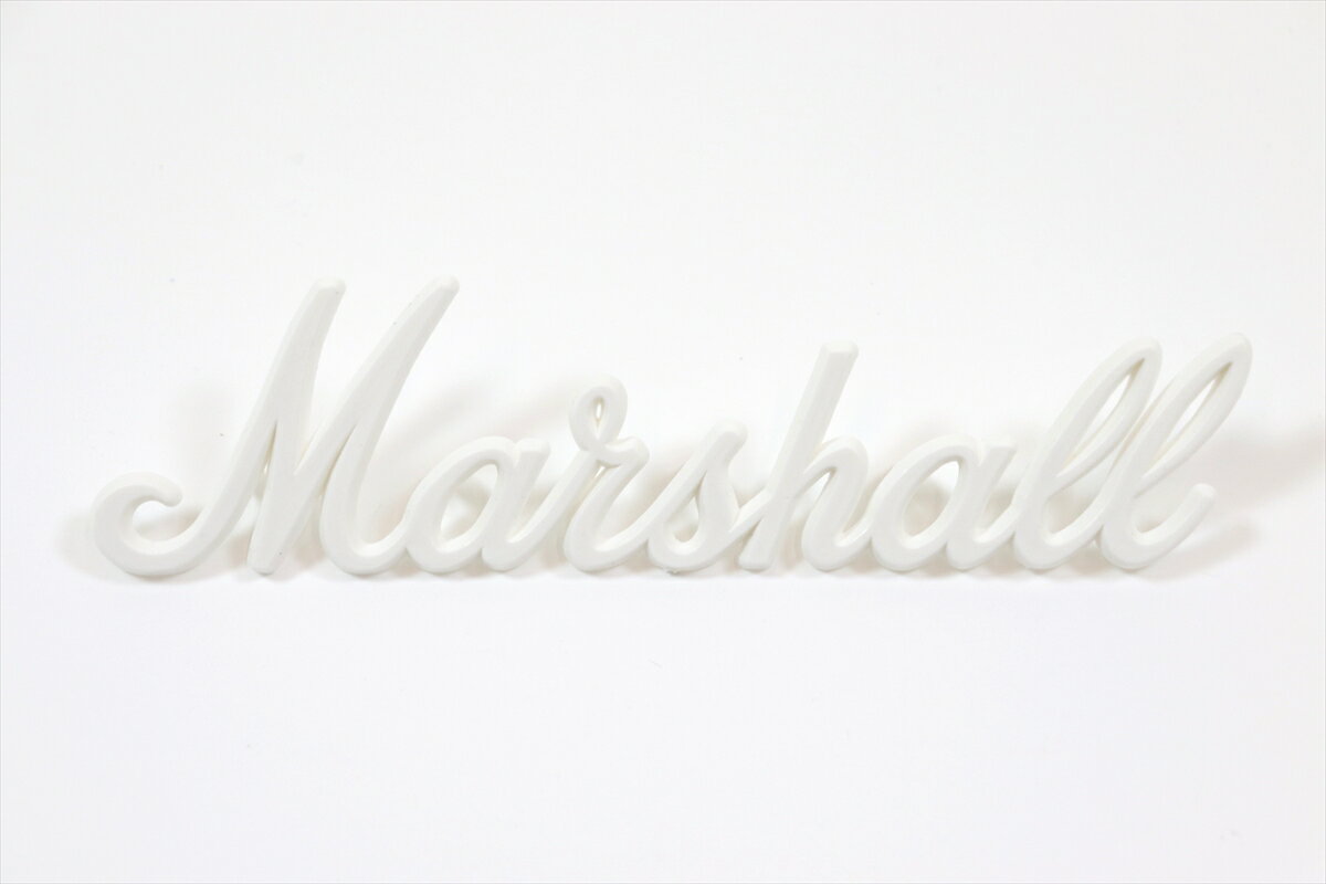 Rakuten - Marshall　LOGO00009 ロゴマーク ホワイト 小 [5C011031]