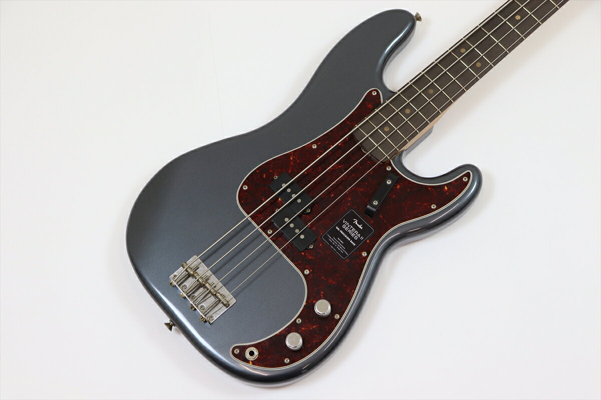 松田楽器天のFender　Limited Edition Vintera II Road Worn '60s Precision Bass Charcoal Frost Metallic [MX25071811]｜アングル3