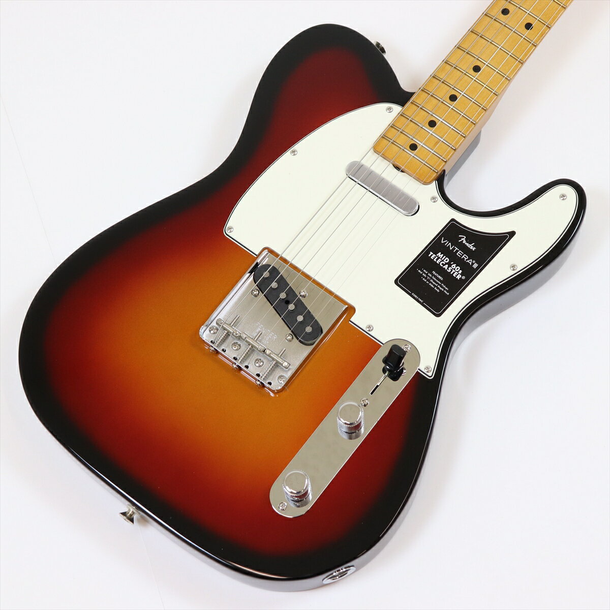 Rakuten - Fender　Vintera III Mid '60s Telecaster, Maple Fingerboard, 3-Color Sunburst [MX25165212]
