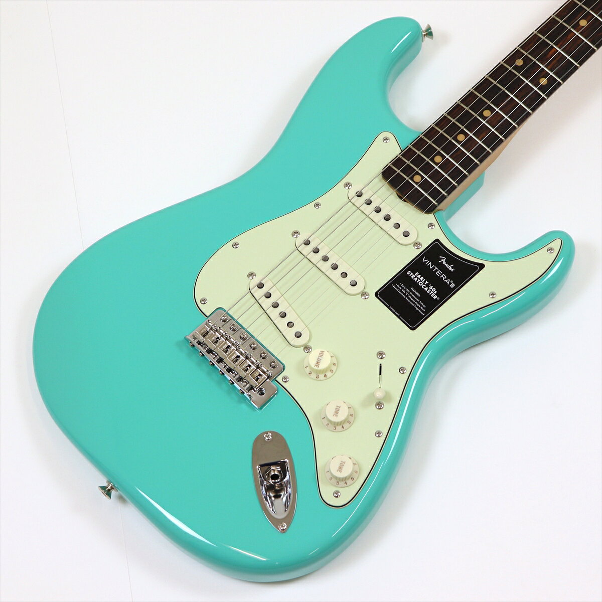Rakuten - Fender　Vintera III Early '60s Stratocaster, Rosewood Fingerboard, Seafoam Green [MX25164996]