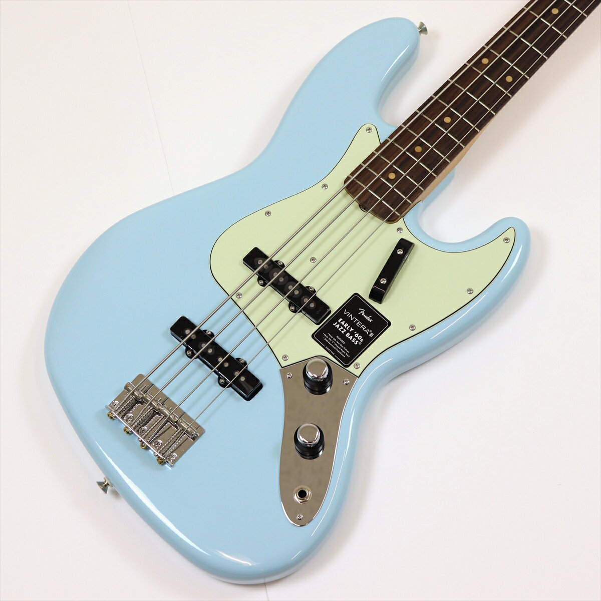 樂天商城 - Fender　Vintera III Early '60s Jazz Bass, Rosewood Fingerboard, Sonic Blue [MX26005425]
