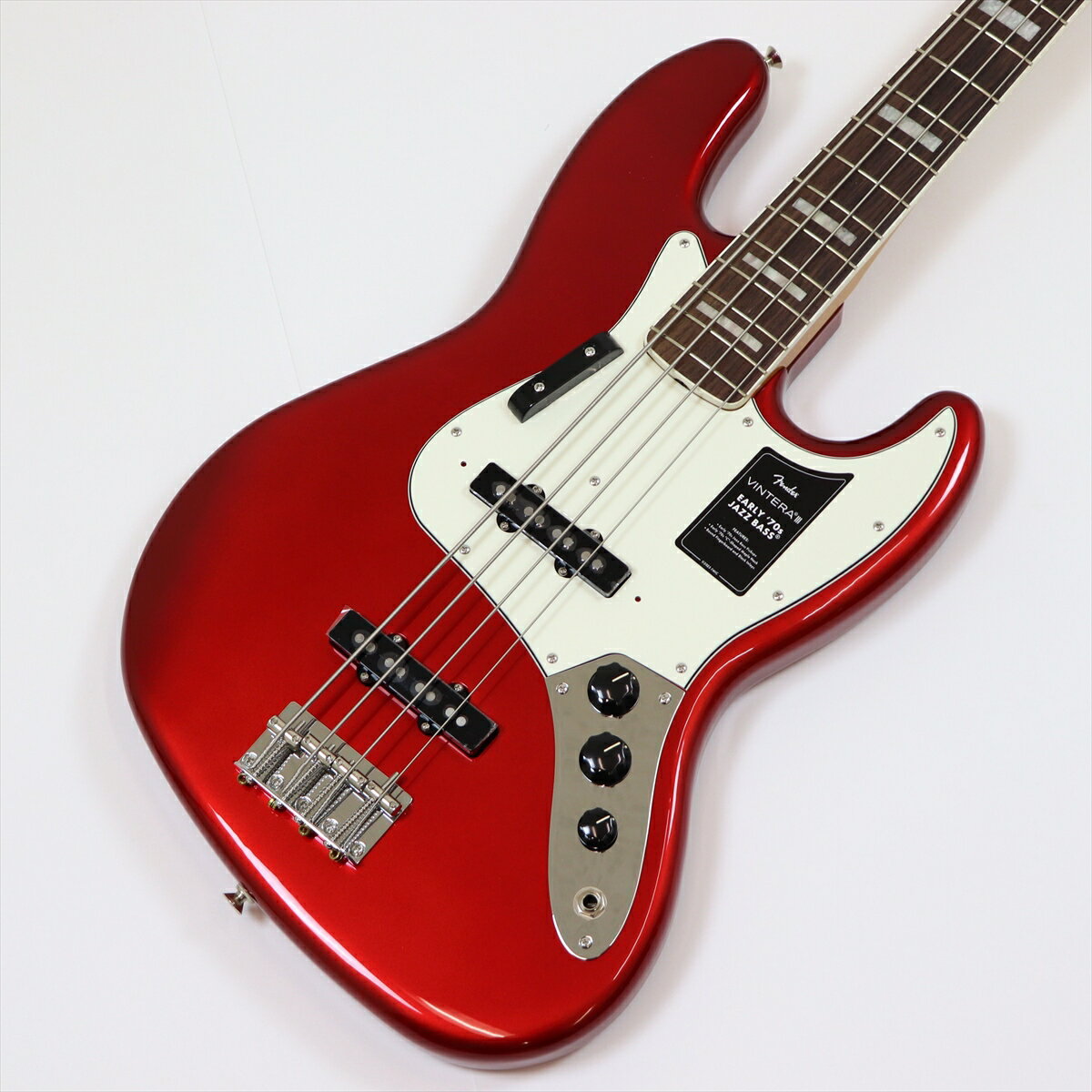 Rakuten - Fender　Vintera III Early '70s Jazz Bass, Rosewood Fingerboard, Candy Apple Red [MX26016868]