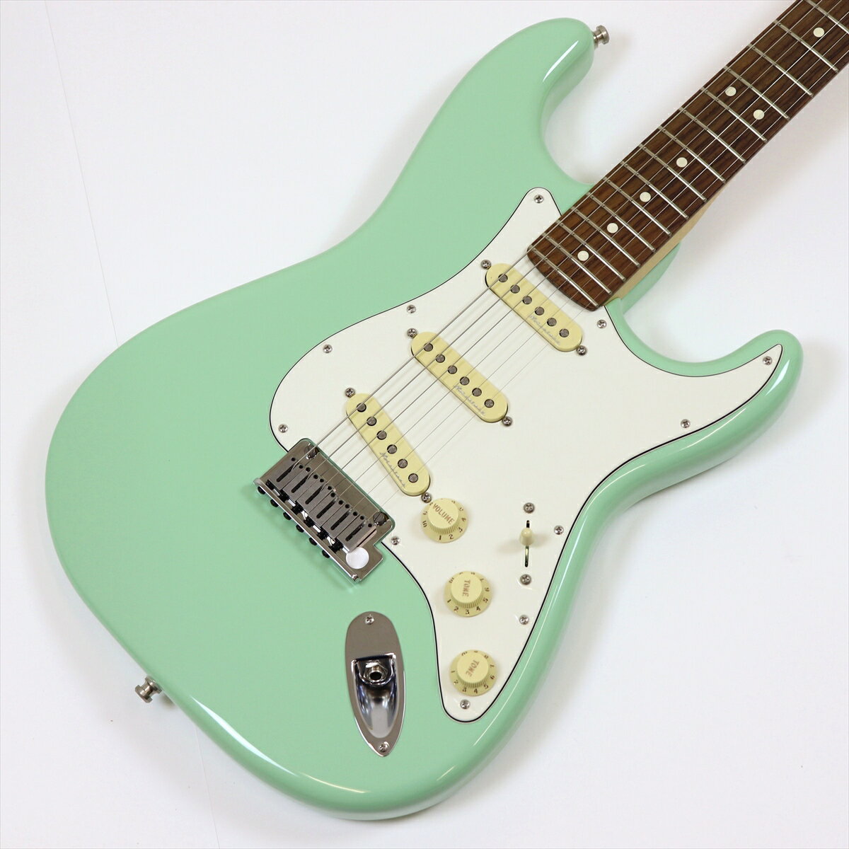 樂天商城 - Fender　Jeff Beck Stratocaster Surf Green [US23083351]