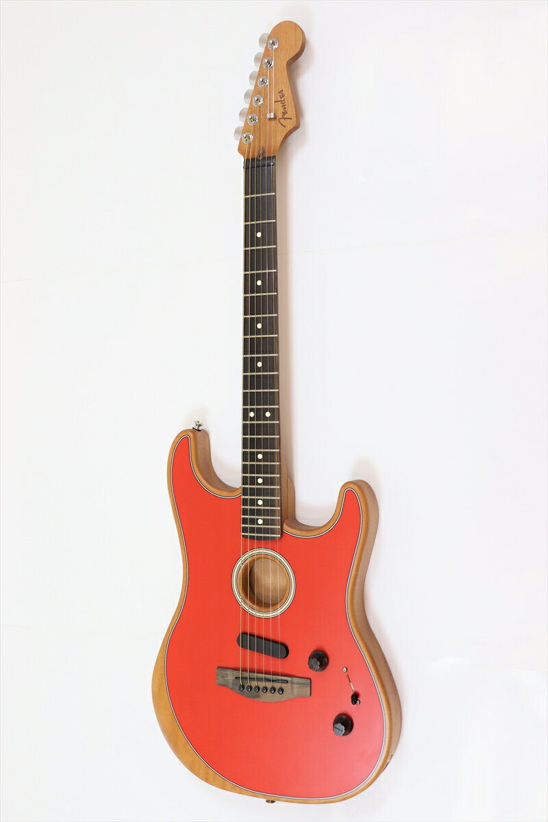 Fender　American Acoustasonic Stratocaster Dakota Red 