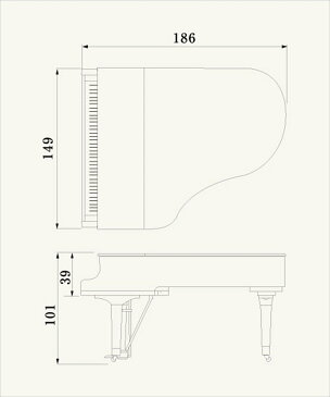 【送料別・代引不可】YAMAHA　C Traditional シリーズ C3TD