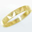 ゴールドk10 ダイヤカット加工 ペアリング 結婚指輪 ピンキーリングにおすすめ K10yg 指輪