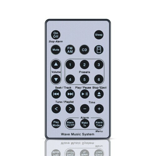 互換リモコン for BOSE Soundtouch Wave Music Radio CD System II III IV 5CDマルチディスクプレイヤ..