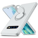 Galaxy S10 Plus 用 ケース リング シリコン レンズ保護 薄型 360°回転 車載ホルダー TPU 一体型 防水 軽量 ストラップホール 黄変防止 四隅衝撃吸収 おしゃれ 滑り止め フィット感 ギャラクシ
