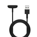 Seltureone Fitbit Luxe/Charge 5 / Charge 6用 充電ケーブル 1メートル 磁気吸着 USB充電 高耐久 便利性 低発熱 急速充電(2)