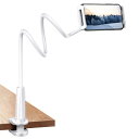 スマホスタンド スマホアームスタンド TOPOOMY 卓上 タブレット寝ながら スマホスタンド 360°回転 角度調整可能 土台強化 安定性 リビング/寝室/オフィス/キッチン/浴室/旅行に最適 4~11イ