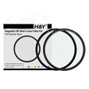 H&Y クロスフィルター 49mm マグネティック HD ショートクロス4 フィルターキット マグネット式 4X クロス効果 薄枠 帯電防止 防汚 撥水 防傷 ...
