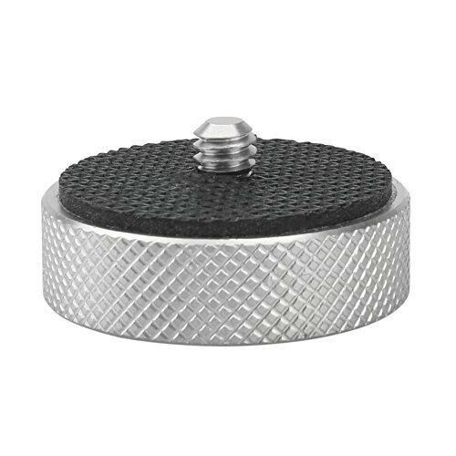 NICEYRIG カメラマイク変換ネジ (1/4"-3/8") 1/4"オスから3/8"メスへ変換 耐久性 銅ニッケルメッキ製 ..